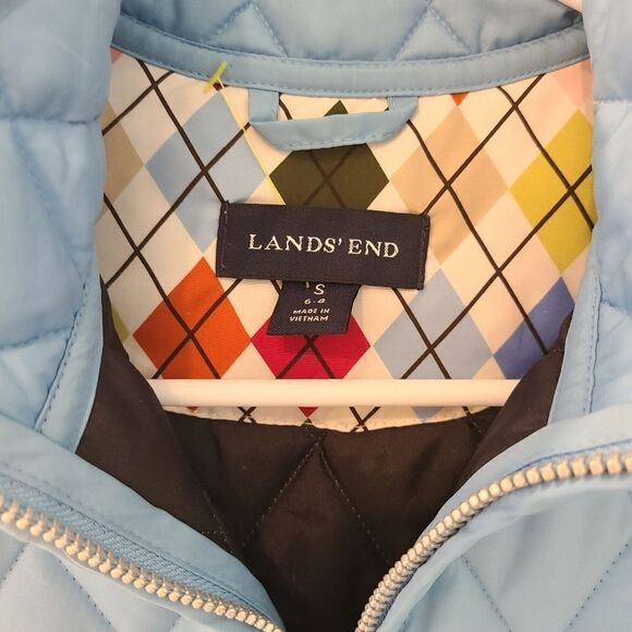 Lands End Sleeveless Quilted Vest - Picture 3 of 7